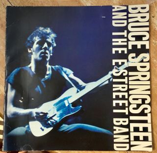 Bruce Springsteen The River Tour Concert Program And Wembley Arena Ticket