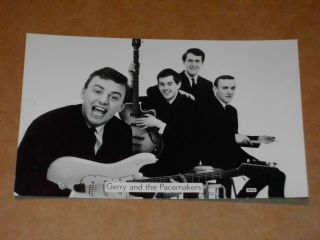 Gerry & Pacemakers 1963 5 X 3 Star Photocard (sp 530)
