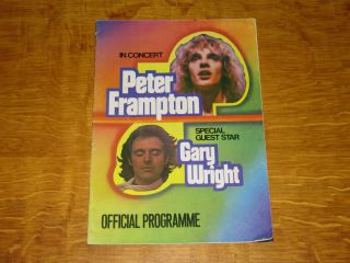 Peter Frampton - 1976 Official Tour Programme - Signed (promo)