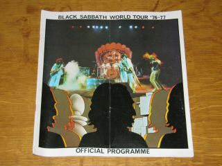 Black Sabbath - Technical Ecstacy - 1976/77 Official Tour Programme (promo)