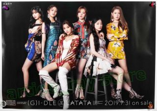 (g) I - Dle Latata Taiwan Promo Poster 2019