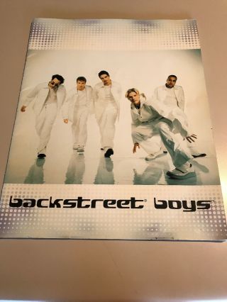 Backstreet Boys  Concert Souvenir Tour Book,  Year: 1999 - 2000,  Y2k