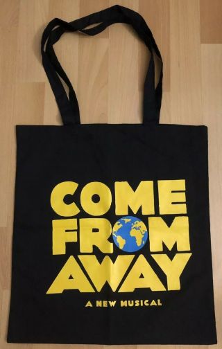 Come From Away Musical Tote Bag Official West End Merchandise