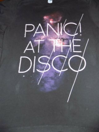 Panic At The Disco Tour T Shirt Size Medium Black