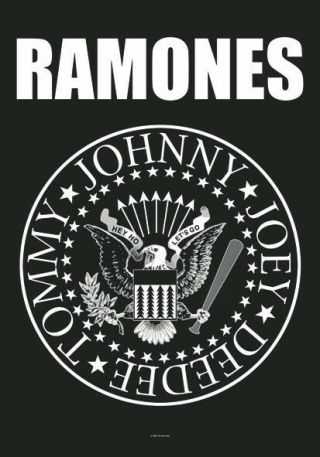 Ramones Eagle Textile Poster Flag