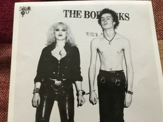 SID VICIOUS AND NANCY SPUNGEN SEX PISTOLS PHOTOGRAPH DATED 1982 2