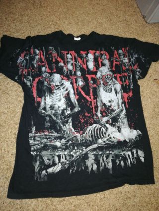 Cannibal Corpse Bolt Thrower T Shirt Size Large