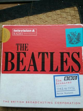 The Beatles Set.  The Bbc Archives: 1962 - 1970 Box By Kevin Howlett Book