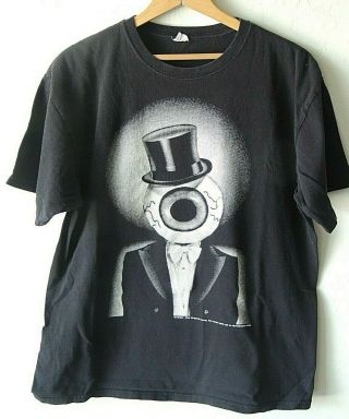 The Residents Band T - Shirt The Cryptic Corp.  Size L
