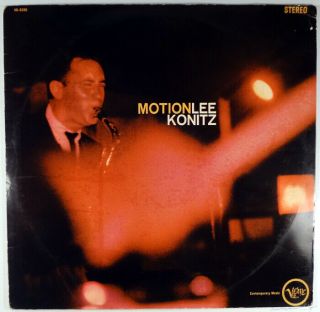 Lee Konitz - Motionlee - German Verve Stereo Lp,  Elvin Jones,  Sonny Dallas