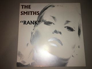 The Smiths Morrissey Rare Double Sided Promo Lp Flat Lithograph Poster