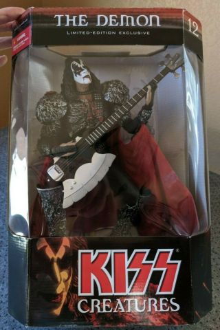 Kiss Stage Figure 12 " - The Demon Gene Simmons Kiss Creatures