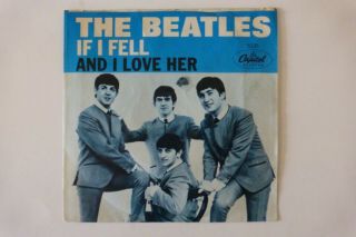 Capitol 45 Rpm The Beatles " And I Love Her "