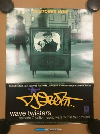 Dj Q Bert - Wave Twisters - Promo Poster - Invisibl Skratch Piklz - (2 Of 2)
