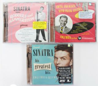 Frank Sinatra The Columbia Years Group Of 3 Cds - From The Nancy Sinatra Estate