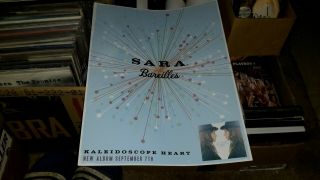Sara Bareilles - Kaleidoscopeheart - 1 Poster - 12.  5×17inches - Nmint - Rare - Oop