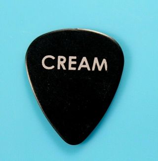 Cream // Eric Clapton Custom 2005 Tour Guitar Pick // Black/white Jack Ginger