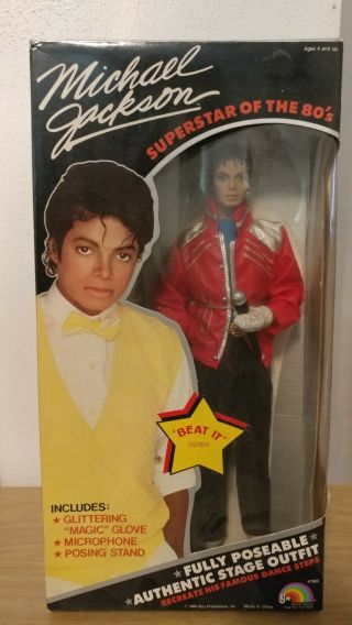 1984 Michael Jackson " Beat It Outfit " Superstar Of The 80 