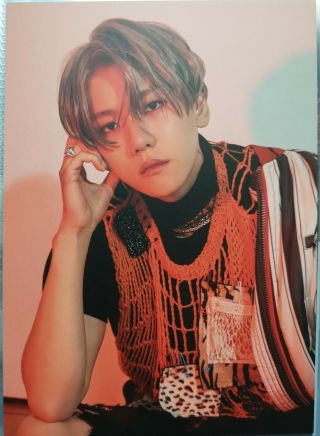 M Superm (taemin Nct Exo Wayv) Seoul Pop - Up Postcard Baekhyun