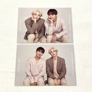 Seventeen " Ode To You " Jeonghan Seungkwan Official Photocard World Tour In Japan