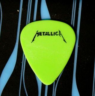 Metallica // Hetfield 1992 Black Album Tour Guitar Pick // Don 