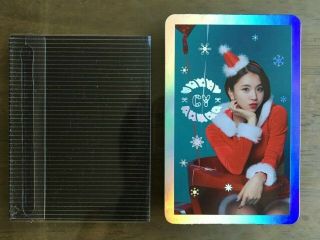 Twice Chaeyoung 3rd Mini Album Twicecoaster Lane1 Christmas Officia Photo Card