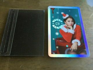 Twice Chaeyoung 3rd Mini Album Twicecoaster LANE1 Christmas Officia Photo Card 2