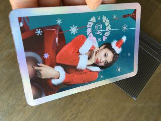 Twice Chaeyoung 3rd Mini Album Twicecoaster LANE1 Christmas Officia Photo Card 3