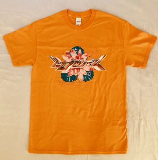 Official/authentic/new/never Worn Bjork T - Shirt Post Medium Orange No Promo Cd