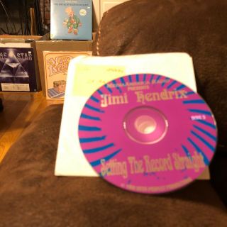 Jimi Hendrix Setting The Record Straight Disc 3 Promo Only Radio Show Cd Rare