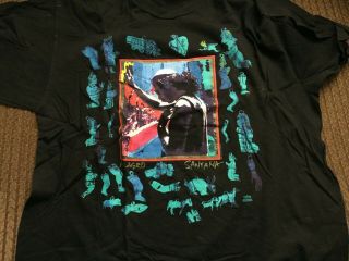Santana - Milagro Bill Graham 1992 Tour T - Shirt Size Xl Vintage