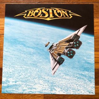 Boston Third Stage Rare Promo 12 X 12 Poster Flat 1986