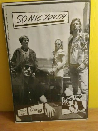 Sonic Youth poster,  22.  5 
