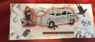 The Beatles - Corgi Newspaper Taxi With Rita Meter Maid Figure Boxed 4