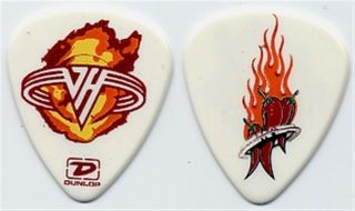 Van Halen 2004 Concert Tour Issued Michael Anthony Custom Stage Band Guitar Pick