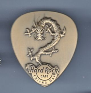 Hard Rock Cafe Pin: Chiang Mai 3d Dragon Pick Le200