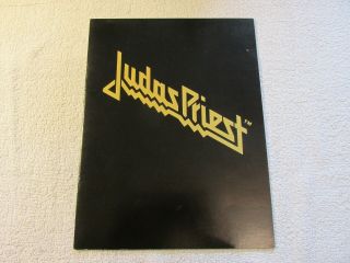 Judas Priest - Tour Programme - 1980 