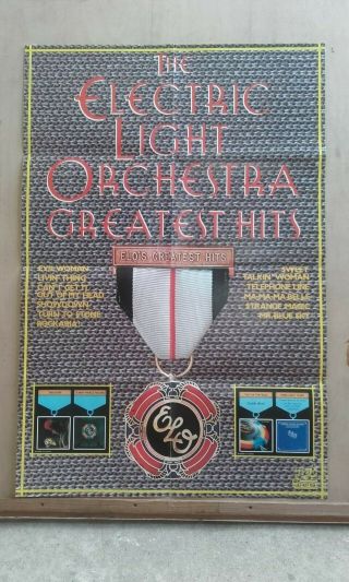 Electric Light Orchestra - Promo Poster - (1979) - Elo 