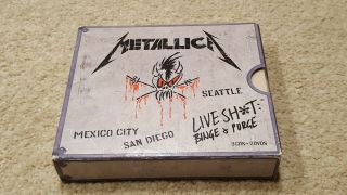 Metallica Live Sh T Binge & Purge (3 Cd & 2 Dvd Set) With Extra 