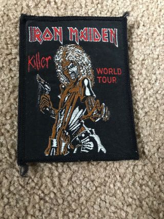 Iron Maiden Killers Patch Old Stock