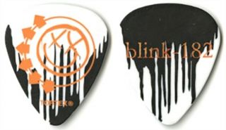 Blink 182 Tom Delonge Authentic 2011 Tour Issued Custom Stage Band Guitar Pick