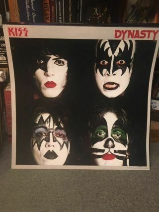 Kiss Dynasty Album Cover Poster Print Gene Simmons Paul Stanley Ace Frehley