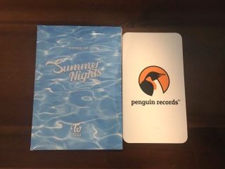 Twice - 2nd Special Album Summer Nights Pre - Order Photo Card Set A Ver.