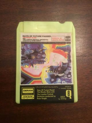 Moody Blues " Days Of Future Passed " Quadrophonic 8 Track " Nights In White Satin "