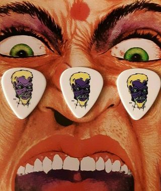 Metallica (3) James Hetfield Zombie Guitar Picks