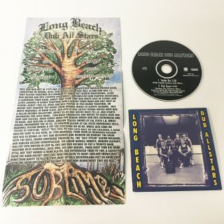 Long Beach Dub Allstars 1999 Single Promo Cd W/ Insert Poster Sublime