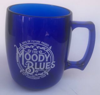 The Moody Blues 2017 50th Plastic Mug Cup Days Of Future Passed Rare Not Cd