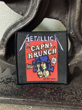 Metallica Cap’ns Krunch Patch