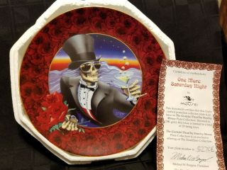 The Grateful Dead By Stanley Mouse - One More Saturday Night Collector Plate