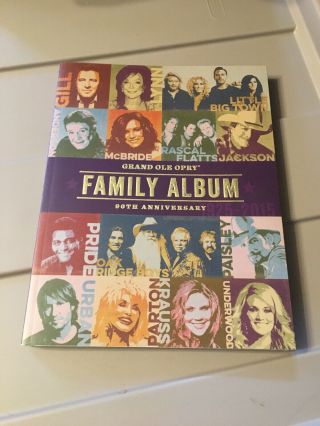 Grand Ole Opry Family Album 90th Anniversary Softcover Book